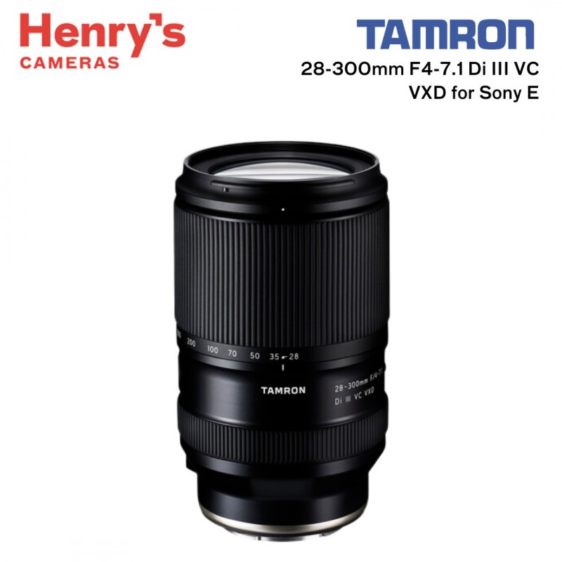 Tamron 28-300mm F4-7.1 Di III VC VXD for Sony E Mount Full Frame